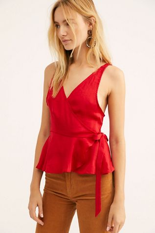 Way Back Wrap Cami