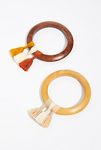 Thumbnail View 1: Wooden Tassle Bangle