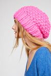 Thumbnail View 3: Moss Slouchy Hand Knit Beanie