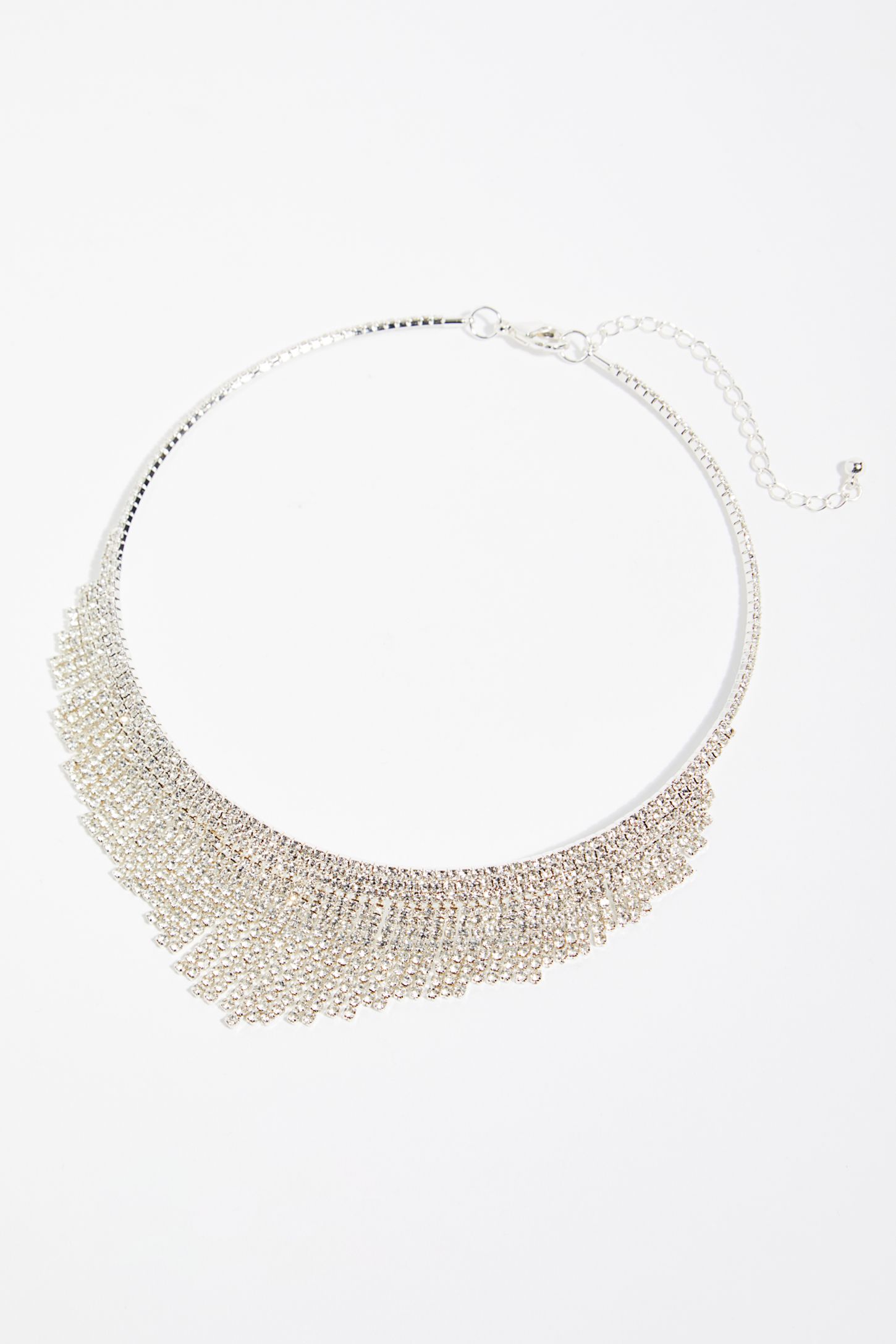 Slide View 2: Rhinestone Collar Necklace