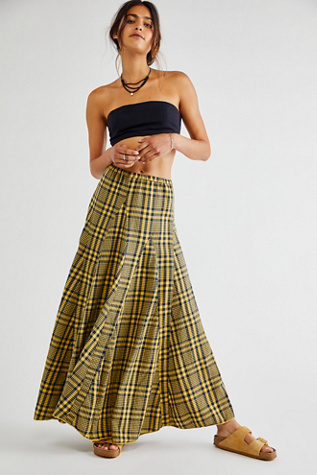 cp shades lily cotton maxi skirt