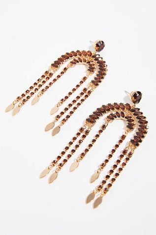 Halo Rhinestone Earrings