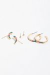 Thumbnail View 3: Everyday Rhinestone Hoop Set