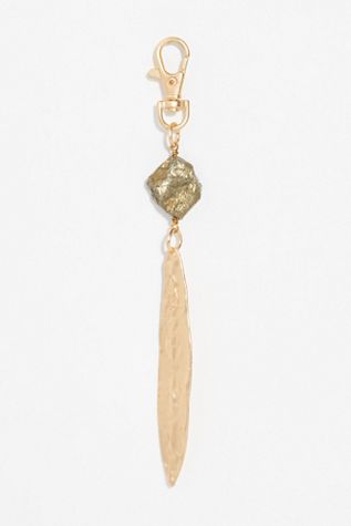Embellished Leaf Charm