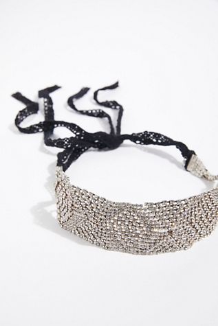Encrusted Tieback Headband