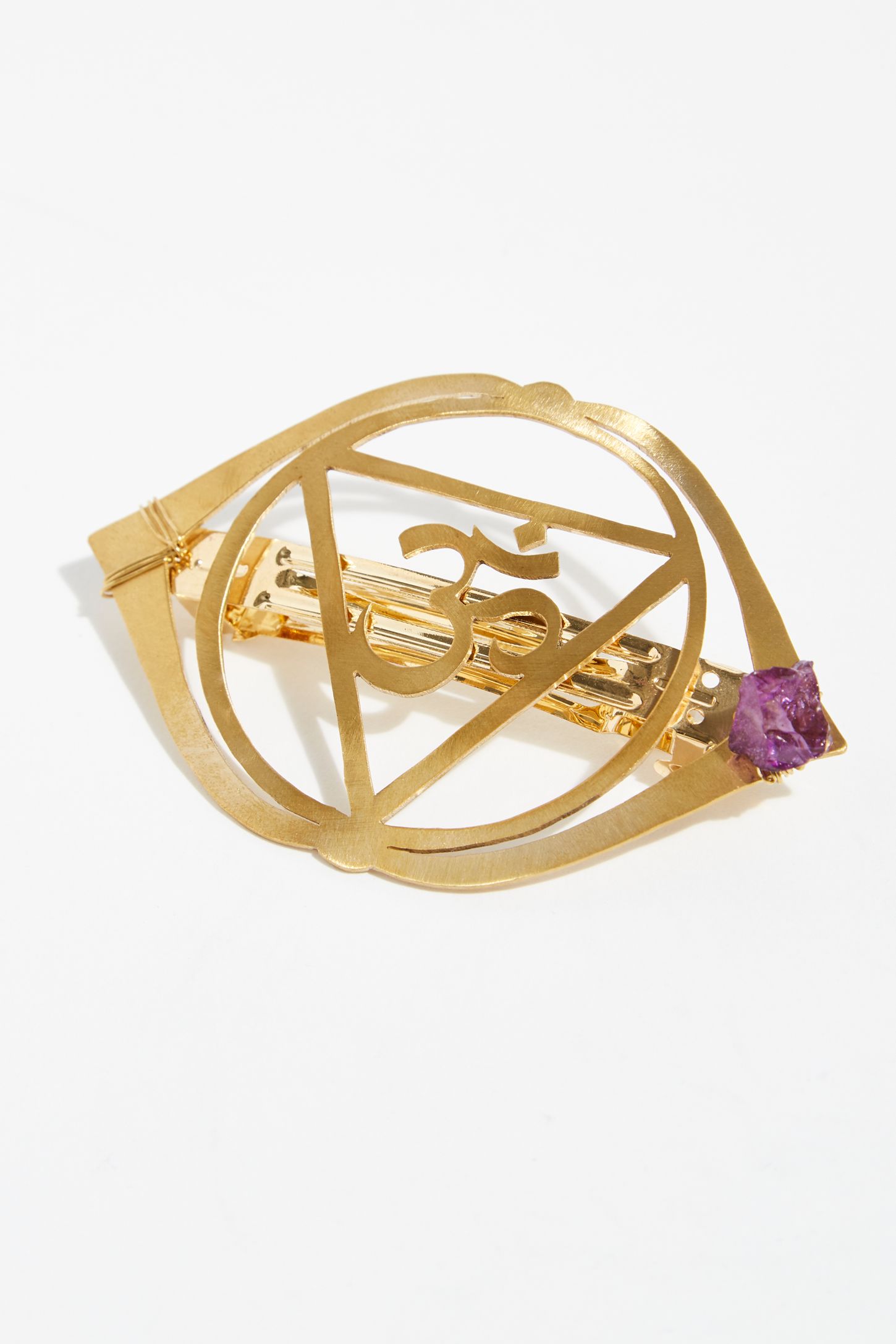 Slide View 3: Chakra Metal Barrette