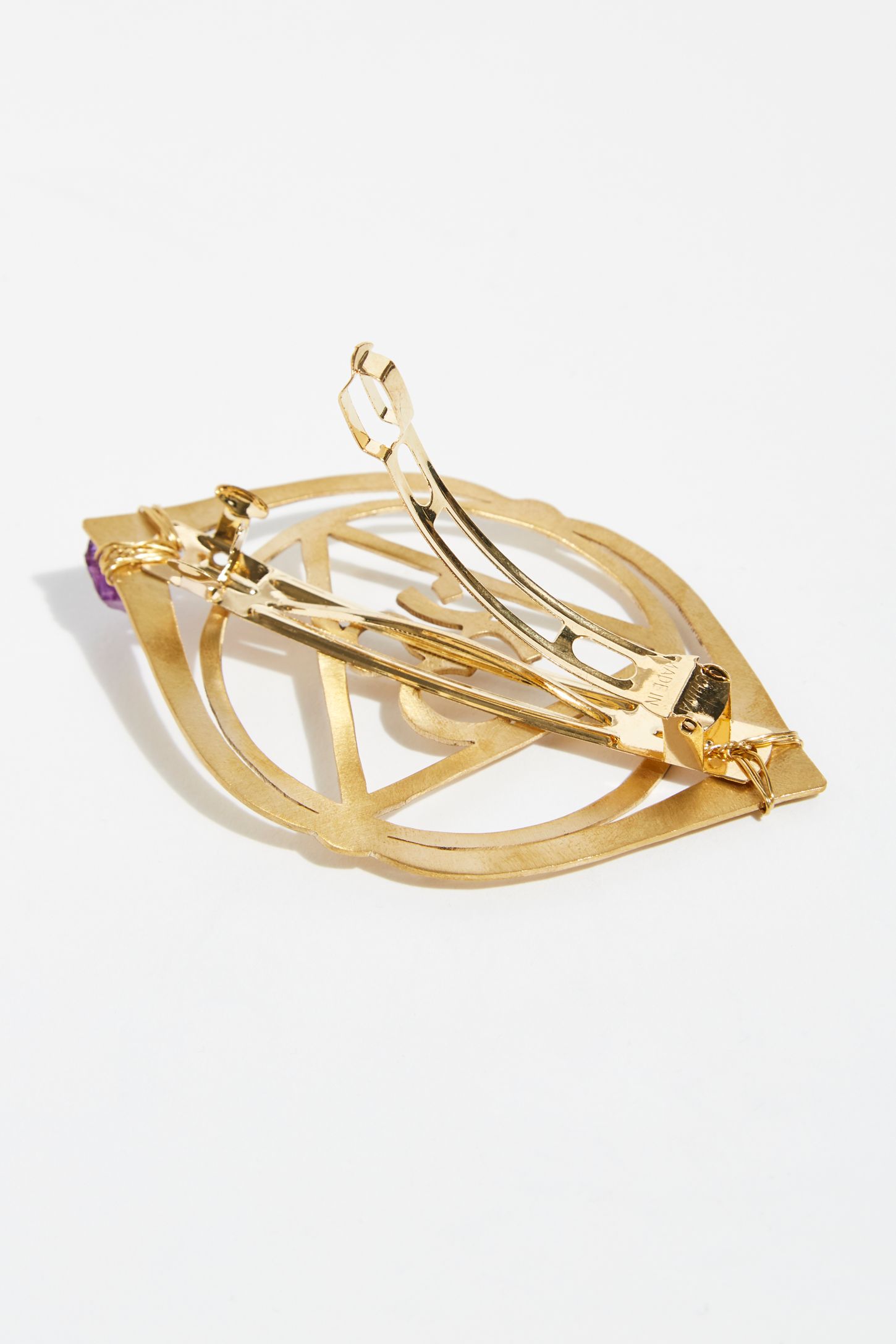 Slide View 4: Chakra Metal Barrette