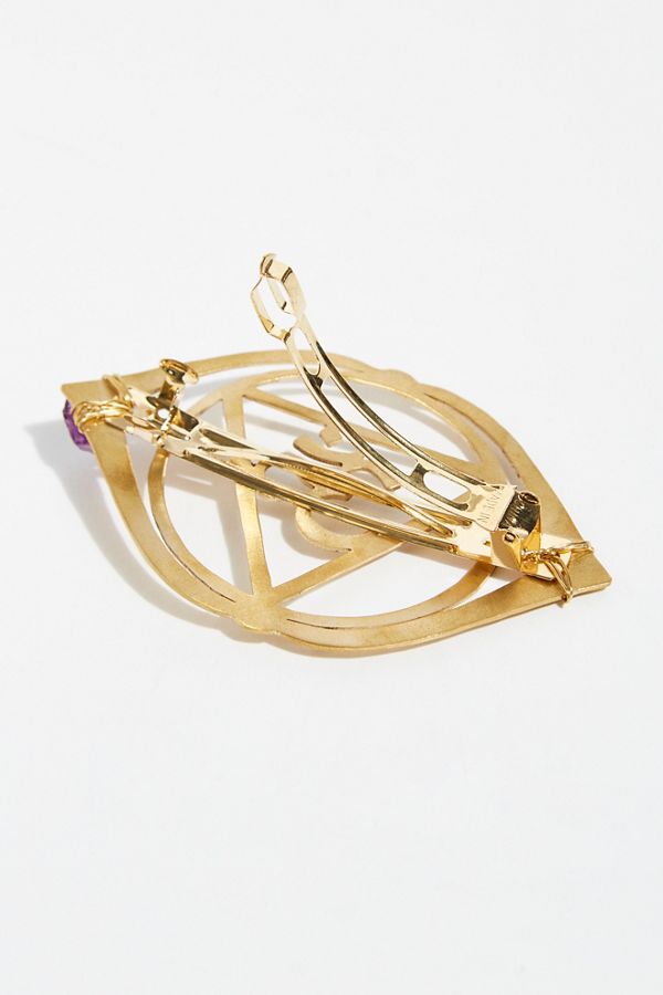 Slide View 4: Chakra Metal Barrette