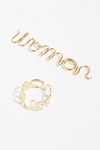 Thumbnail View 1: Delicate Word Ring