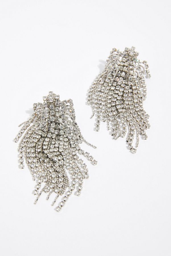 Slide View 1: Esme Rhinestone Earrings