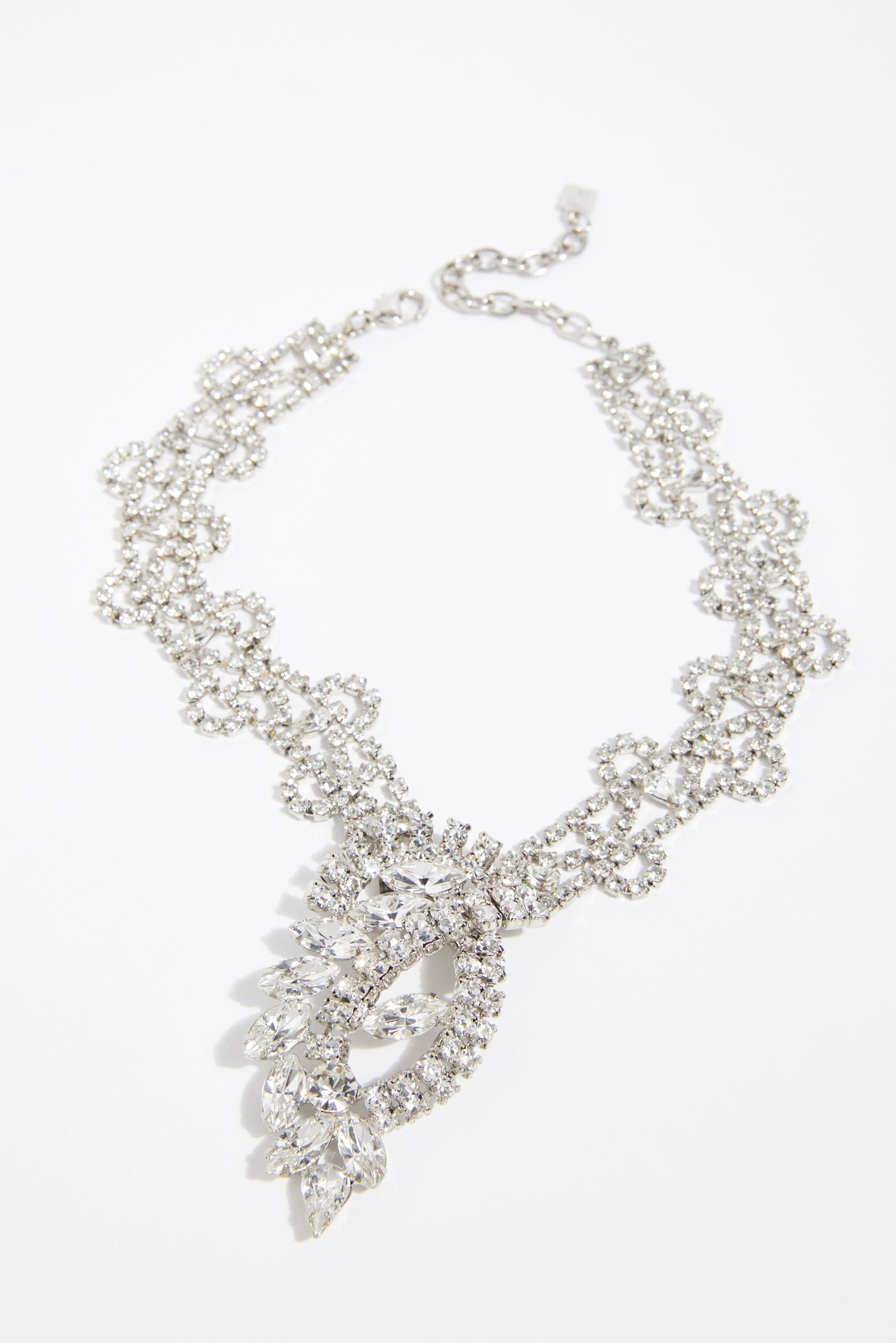 Slide View 2: Loraine Rhinestone Necklace