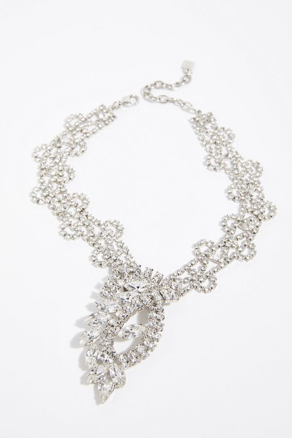 Slide View 2: Loraine Rhinestone Necklace