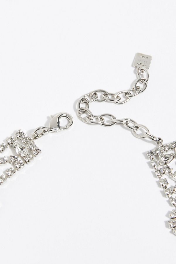 Slide View 4: Loraine Rhinestone Necklace