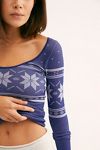 Thumbnail View 4: Holiday Seamless Intarsia Top