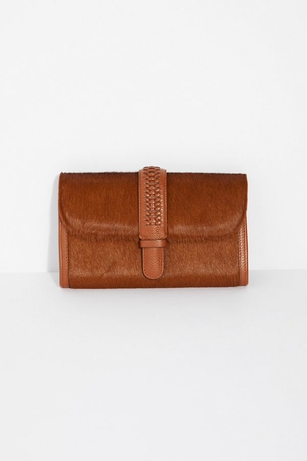 Slide View 1: Calf Hair Clutch
