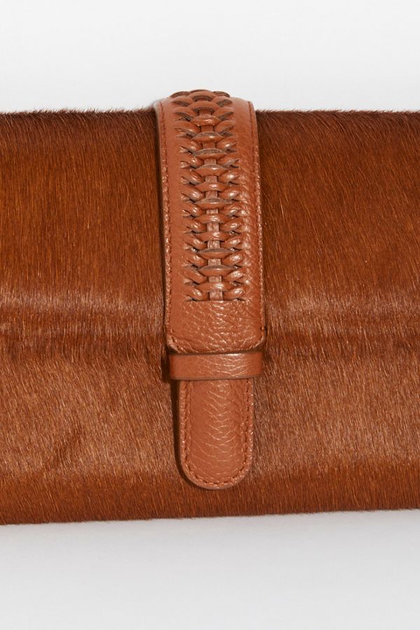 Slide View 2: Calf Hair Clutch