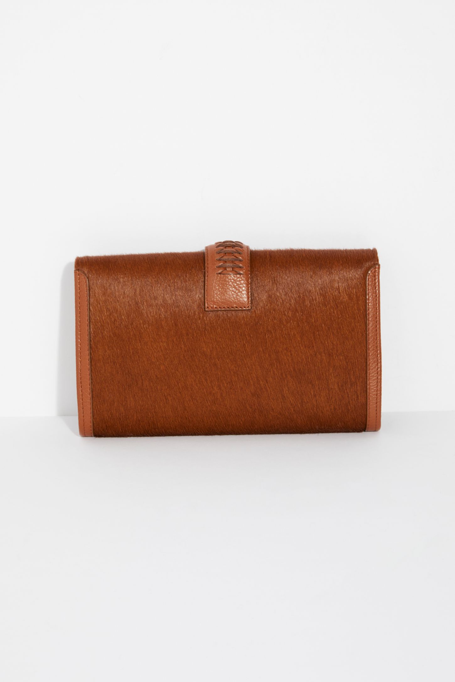 Slide View 3: Calf Hair Clutch