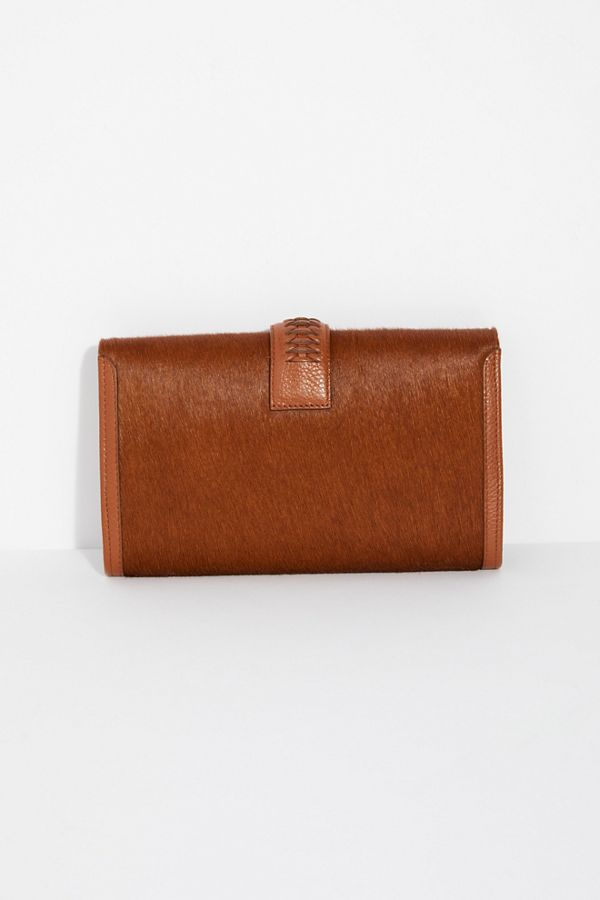 Slide View 3: Calf Hair Clutch