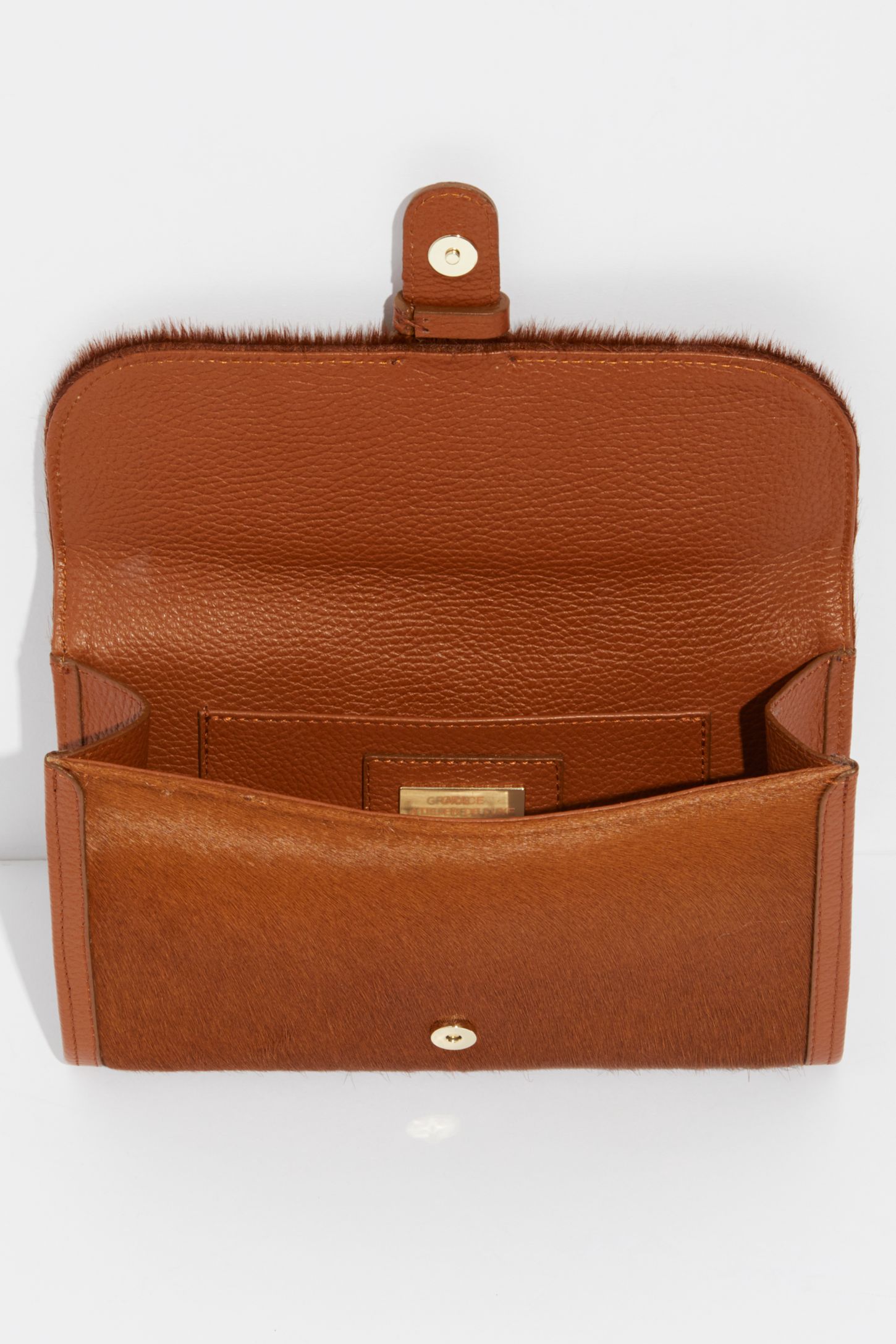 Slide View 5: Calf Hair Clutch