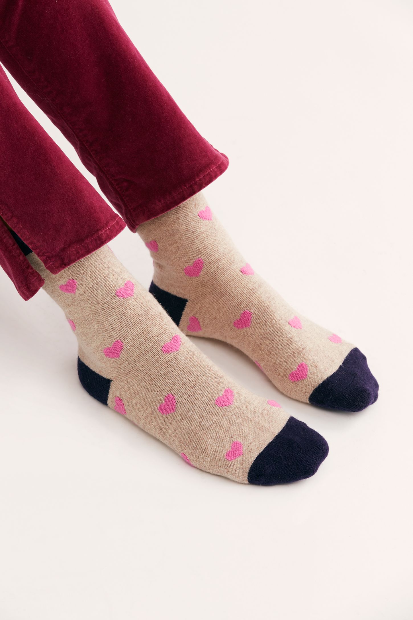 Slide View 1: Kind Hearted Cozy Sock