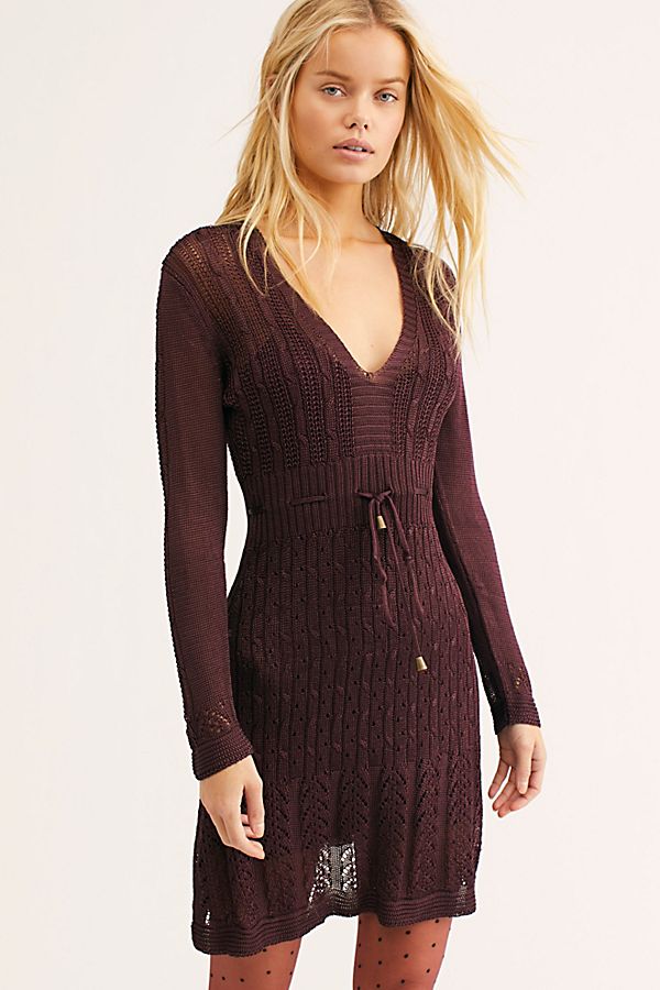 Slide View 1: Miranda Sweater Mini Dress