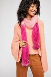 Thumbnail View 2: Ditsy Pom Mohair Cuddle Scarf