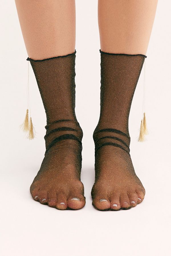 Slide View 2: No Hassle Tassel Sock