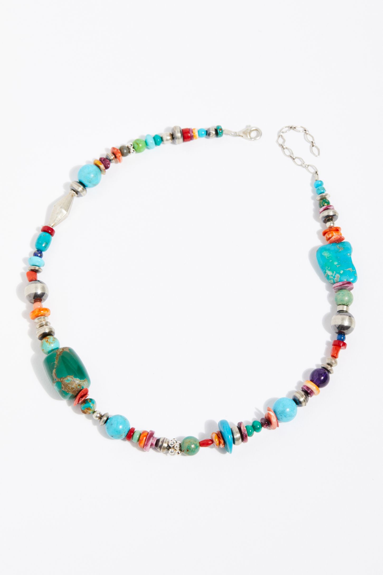Slide View 1: Navajo Treasure Necklace 