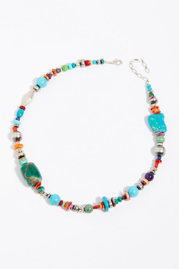 Slide View 1: Navajo Treasure Necklace 