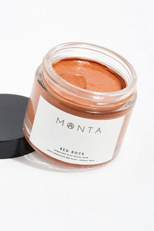 MONTA Red Rock Clay Facial Mask