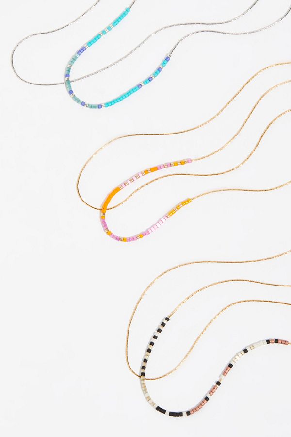 Slide View 1: Serefina Little Bead Necklace Set
