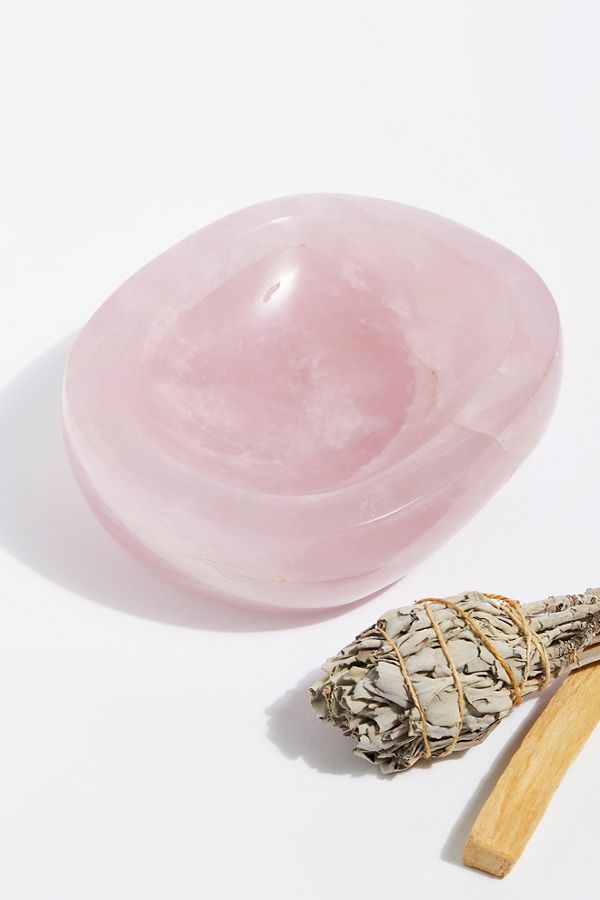 Slide View 1: Stoned Crystals Rose Bowl