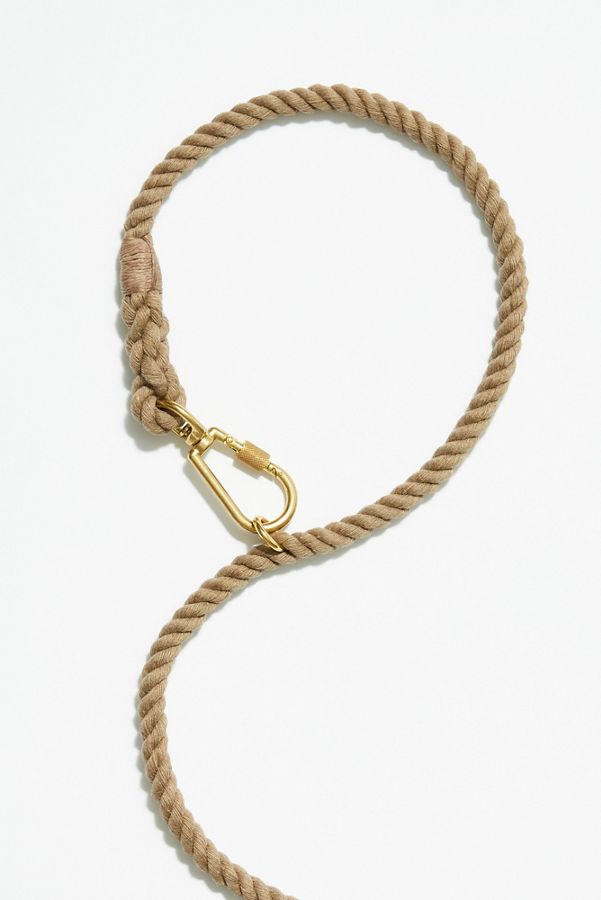 Slide View 2: Solid Overdyed Rope Leash
