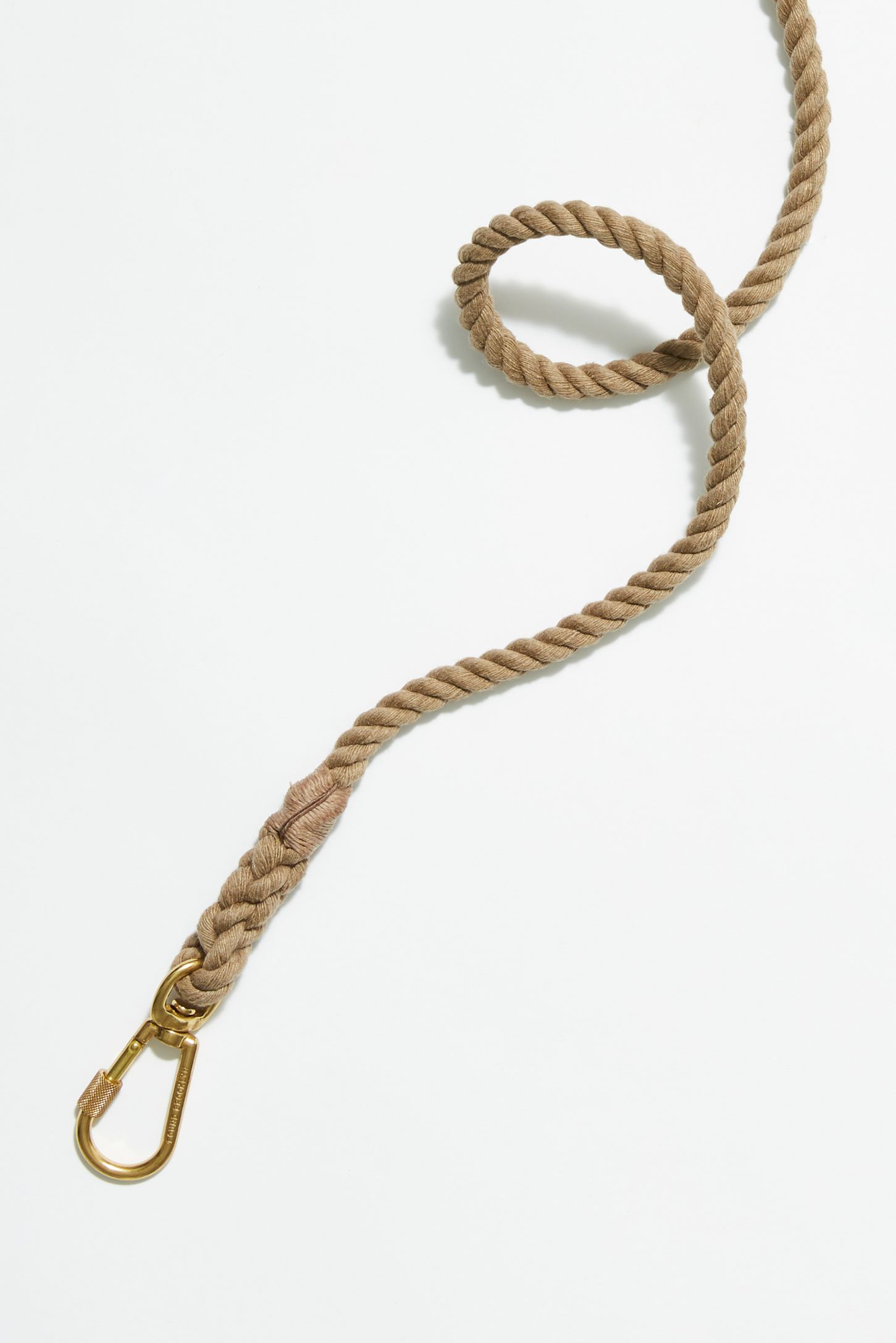 Slide View 3: Solid Overdyed Rope Leash