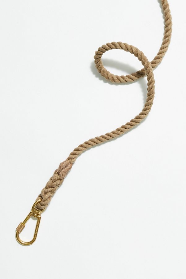 Slide View 3: Solid Overdyed Rope Leash