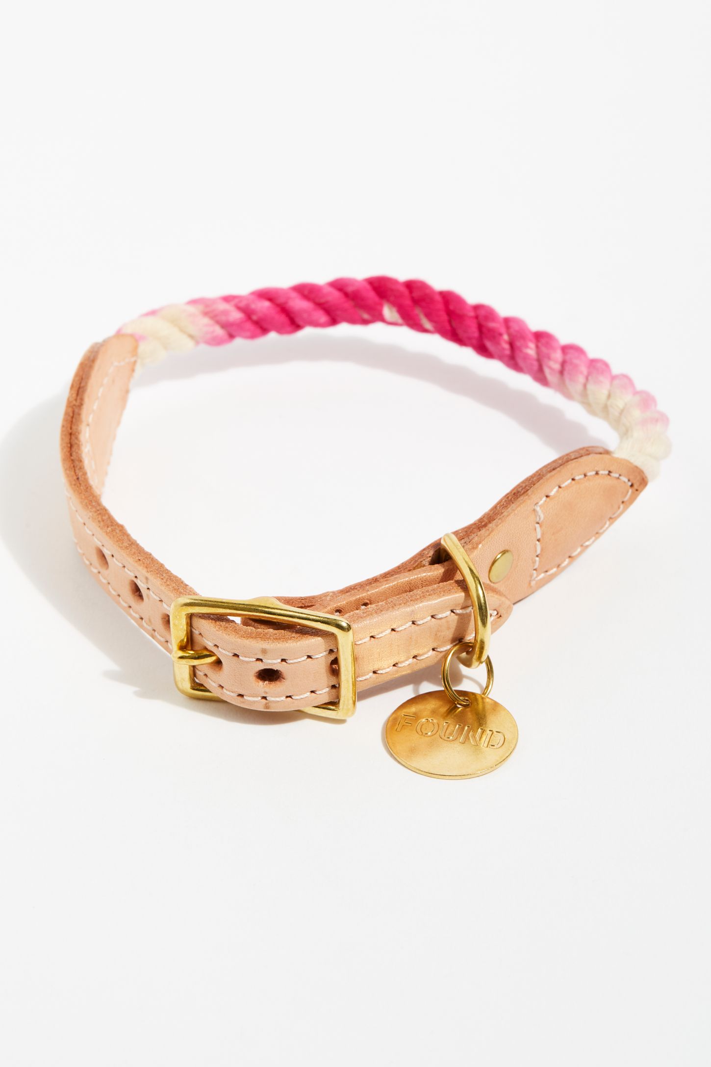 Slide View 1: Ombre Rope Dog Collar