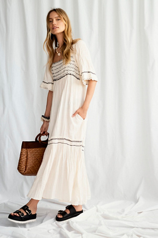 temecula maxi dress ivory