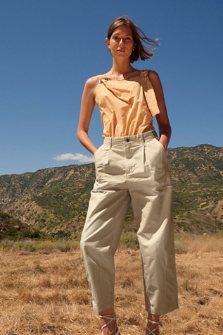 levi's pleated balloon pants