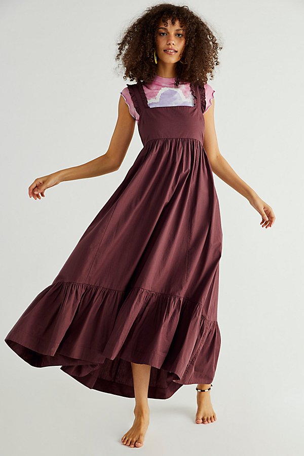 Free People Isabella Maxi Dress In Plum ...