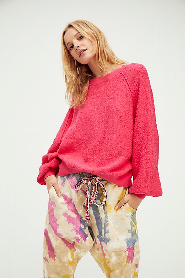 Free People Found My Friend Pullover In Rock Candy
