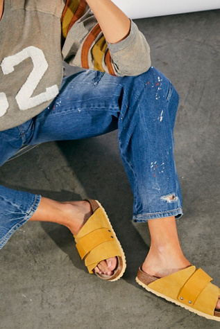 birkenstock kyoto ochre
