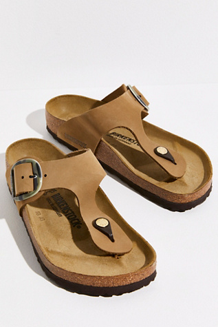 Gizeh Big Buckle Mud Green Tan 39 Birkenstock | ModeSens