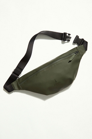 Rains Weatherproof Bum Bag In Olive ModeSens