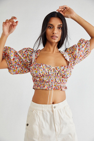 For Love Lemons Libby Top In Orange Modesens